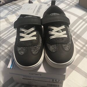 Carter's Charcoal Kids Sneakers